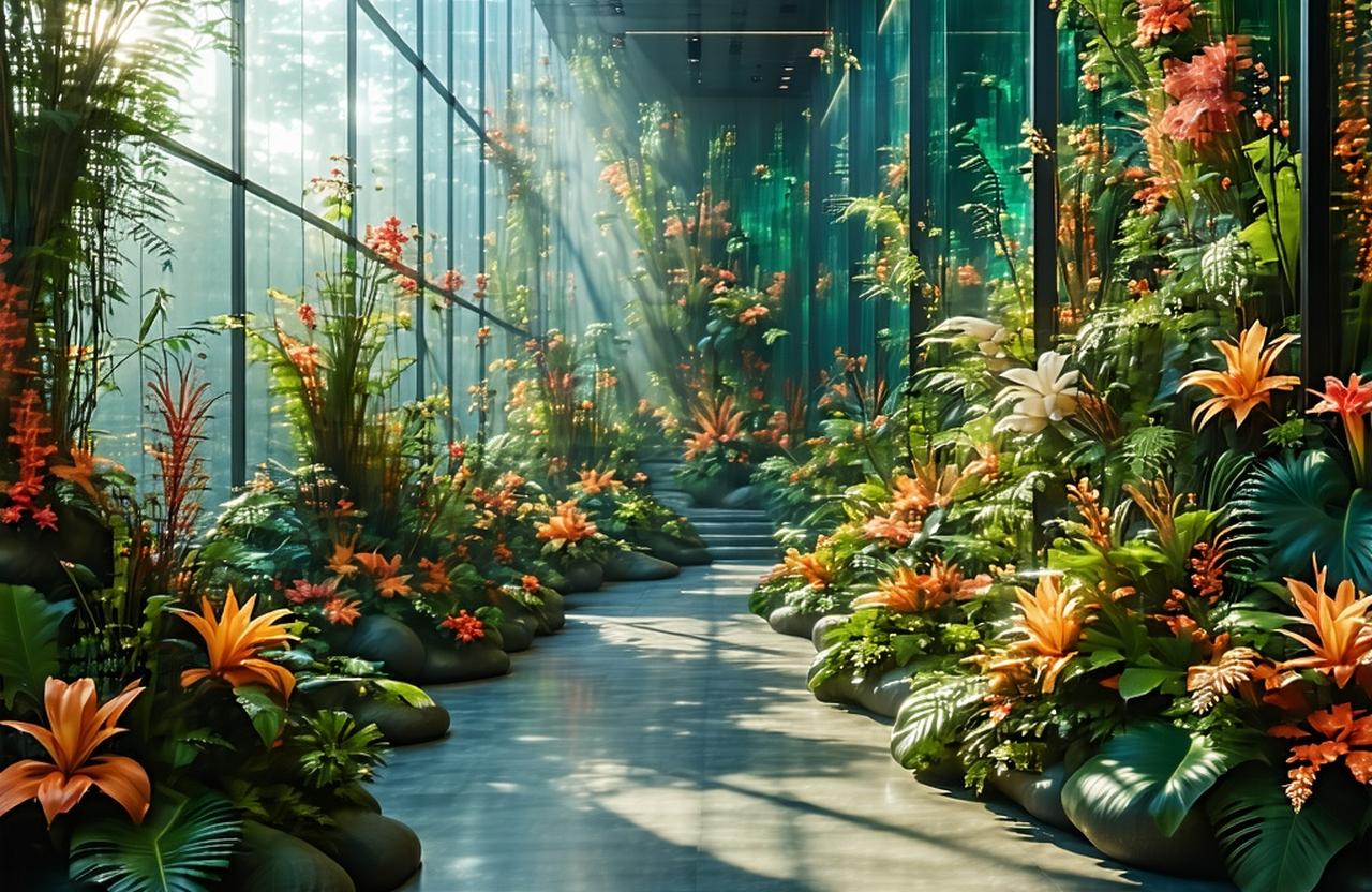 Monumentalna architektura florystyczna w Warszawie